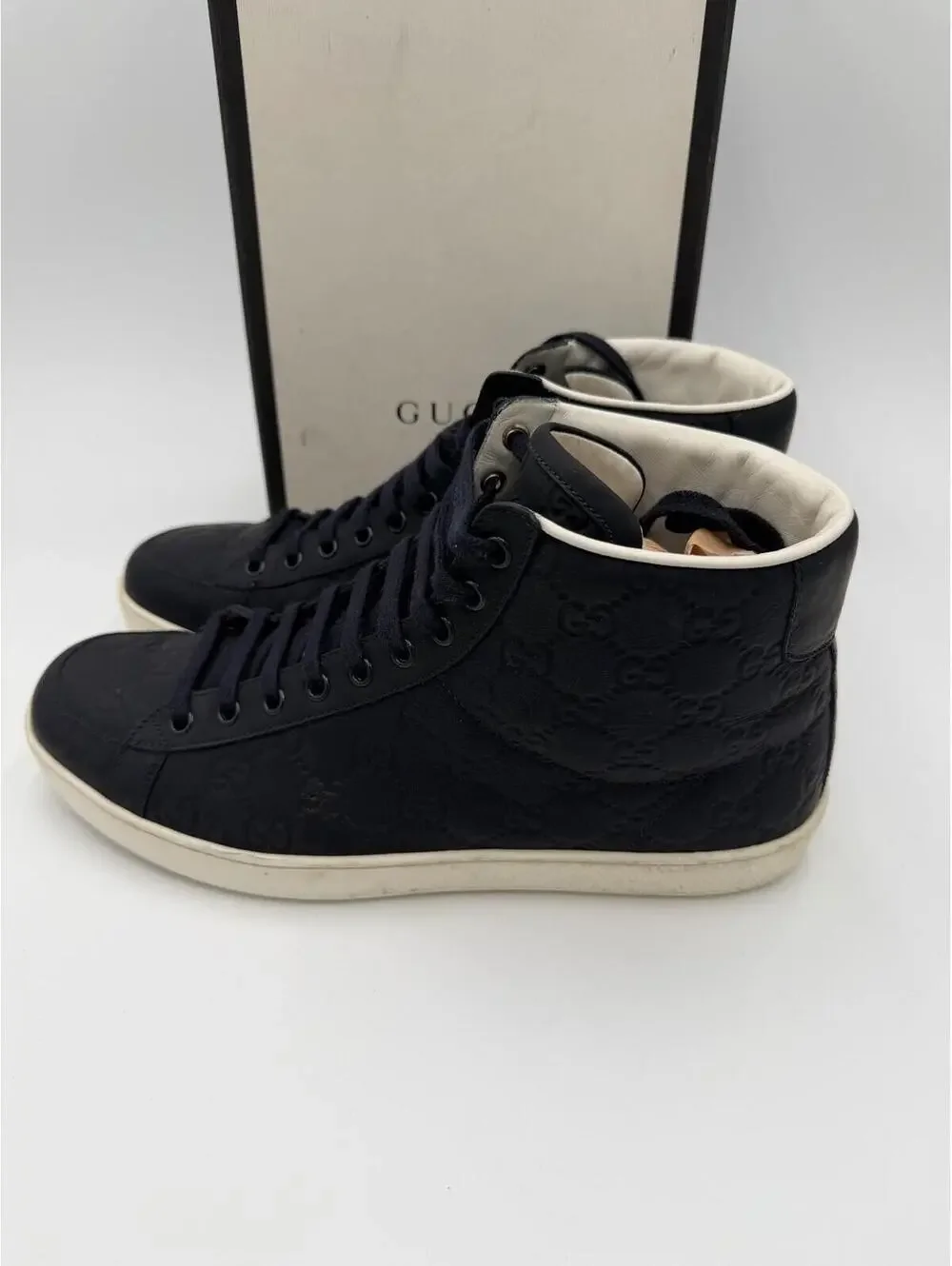 Gucci GG Limited Edition High-Top Sneaker Mens Size 9.5/42.5